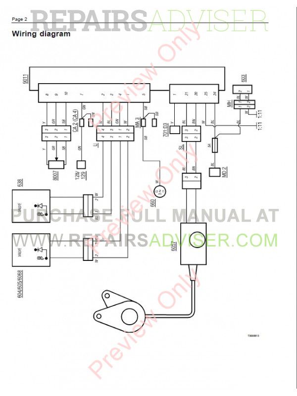 Volvo Trucks FL7 FL10 FL12 Wiring Diagram Service Manual ... wiring diagram volvo fl10 